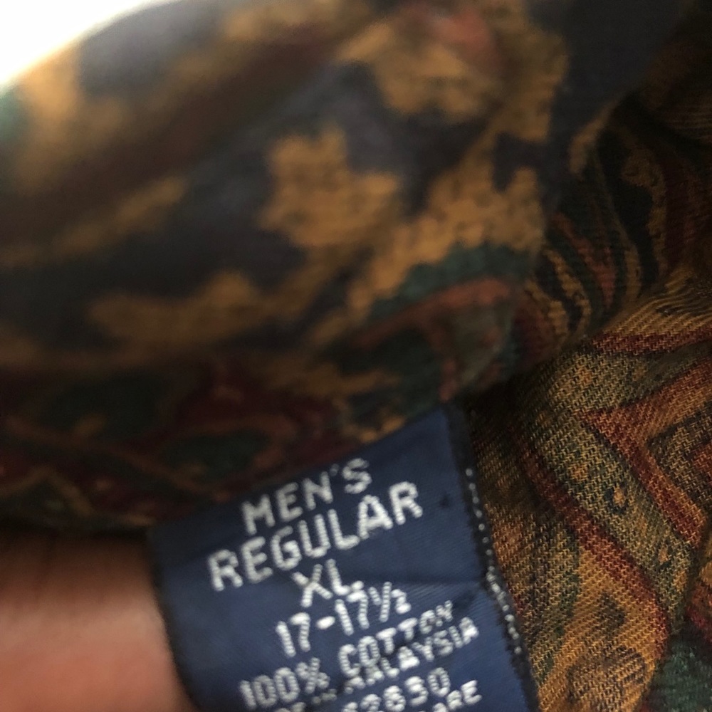 Lands End Button Down - image 4